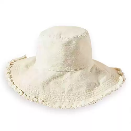 Bucket Hats for Women Packable Cotton UPF 50+