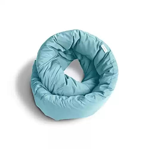 Huzi Infinity Pillow - Travel Soft Neck Support for Sleep