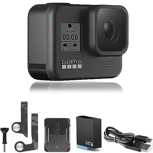 GoPro HERO8 Black - Waterproof Digital Action Camera with Touch Screen 4K HD Video 12MP