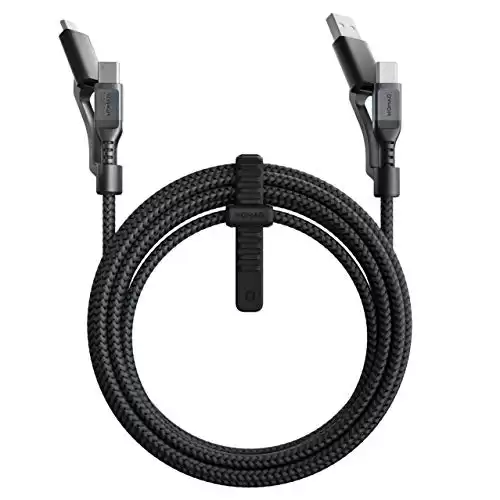 Nomad Universal Cable with Kevlar USB-C, USB-A, Micro-USB