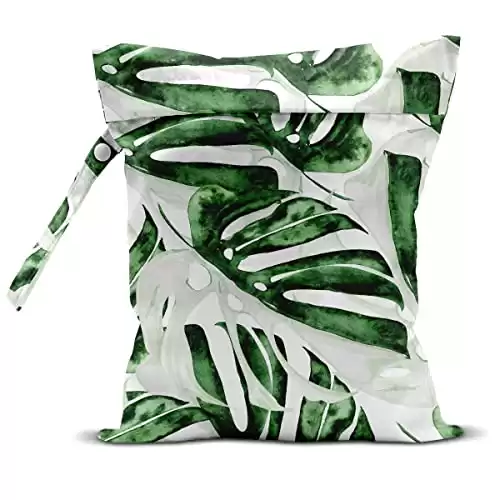 Wet Dry Bag, Jungle Palm Leaf