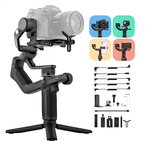 FeiyuTech Scorp Mini 3-Axis All in One Gimbal Stabilizer for Mirrorless Camera with Short Lens