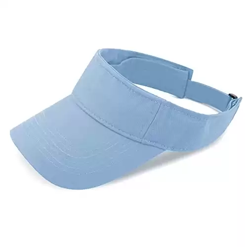 Sun Visor 100% Quick Adjust Strap Closure