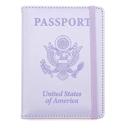Passport and Vaccine Card Holder Combo Wallet