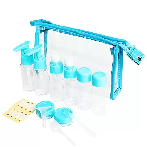 TSA Approved Leak Proof Travel Bottle Kit