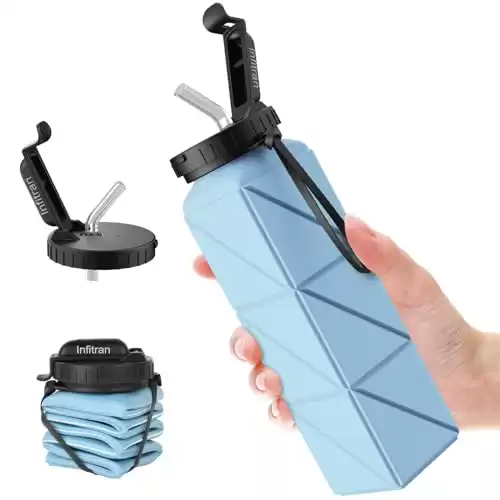 Collapsible Leak Proof Water Bottle