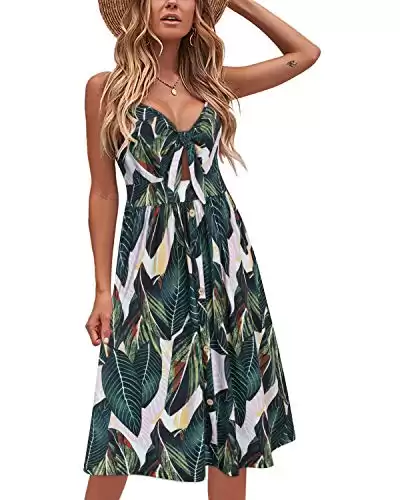 Summer Tropical Sundress