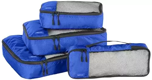 Amazon Basics 4 Piece Packing Cubes