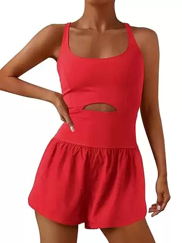 Athletic Workout Romper (Free People Dupe)