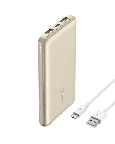 Belkin Portable Charger, USB-C Power Bank