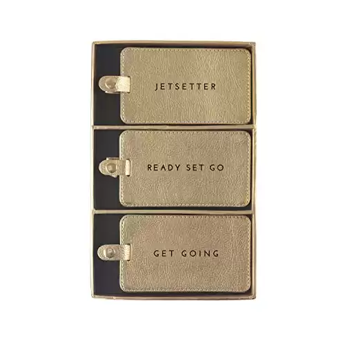 3 Pack Luggage Tag Set