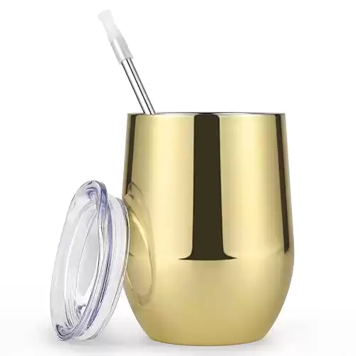 Stainless Steel Wine Tumbler 12oz