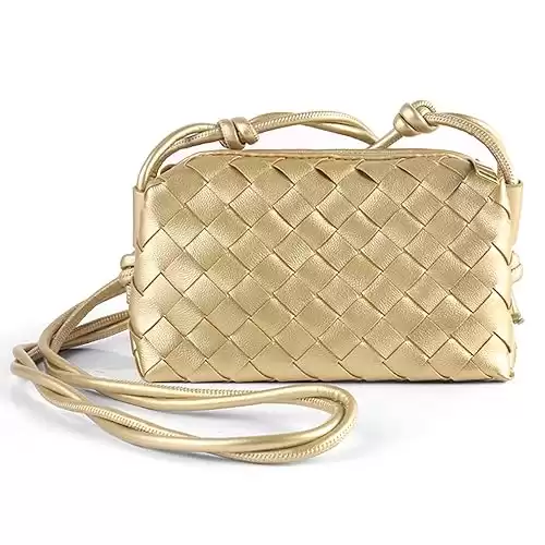 Small Woven Crossbody Bag